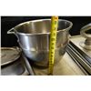 Image 9 : Multiple Metal Food Storage Containers, Baking Sheets, Some Lids, Mixing Bowl & Attachment, Misc Siz