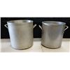 Image 1 : Qty 2 Stock Pots Approx. 14" Dia, 14"-15"H