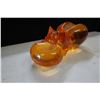 Image 2 : Large Orange Hippo Sculpture Spoon Rest 22" x 9" x 9"H