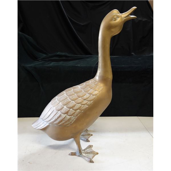 Large Metal Duck Figure 19" x 23"