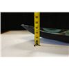 Image 10 : Long Koi Fish Motif Serving Tray 46" x 9.5" x 3.5"H