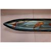 Image 4 : Long Koi Fish Motif Serving Tray 46" x 9.5" x 3.5"H