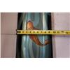 Image 9 : Long Koi Fish Motif Serving Tray 46" x 9.5" x 3.5"H