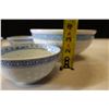 Image 11 : Cameo Durable Serving Bowl 8" Dia, 3.5"H & 11 Rice Bowls 4" Dia