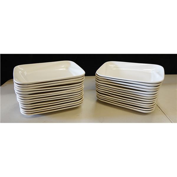 Qty Approx. 28 Rectangular Plates 12" x 9" x 1"H