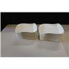 Image 2 : Qty Approx. 19 Curved Rectangular Plates 10.5" x 7"