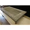 Image 4 : Metal Grate Slatted Stand 48" x 24" x 10"H