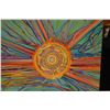 Image 4 : Large Abstract Sunshine Artwork by Blaise Domino, Giclee on Canvas, Unframed 38" x 24"