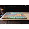 Image 5 : Large Abstract Sunshine Artwork by Blaise Domino, Giclee on Canvas, Unframed 38" x 24"