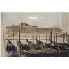 Image 4 : Floating Gondolas Fronting MSC Cruise Ship Artwork, Framed & Matted 47" x 29"