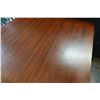 Image 3 : Square Wooden Table on Pedestal Base 36" x 36" x 30"H