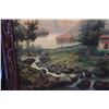 Image 3 : Very Large Artwork, Landscape Scene, Wood Framed 56" x 39"