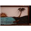 Image 4 : Very Large 3-D Mixed Media Artwork by Ben Raquinio '87, E ka Moku, 84" x 48" Framed