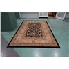 Image 2 : Large Chichester Floral Area Rug 116" x 79", Made in the U.S