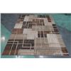 Image 1 : Large Area Rug with Geometric Design 122" x 93"