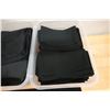 Image 3 : Qty 84 Black Cloth Napkins 19" x 19"