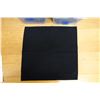 Image 4 : Qty 84 Black Cloth Napkins 19" x 19"