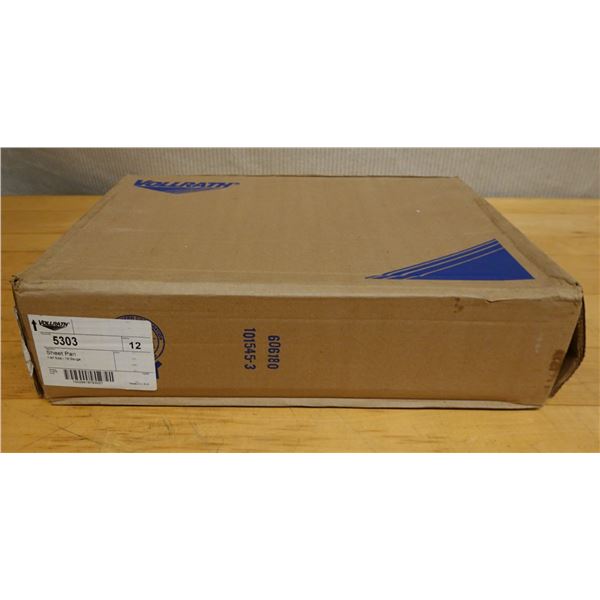Qty 12 Vollrath 5303 Half Size Sheet Pans New in Box