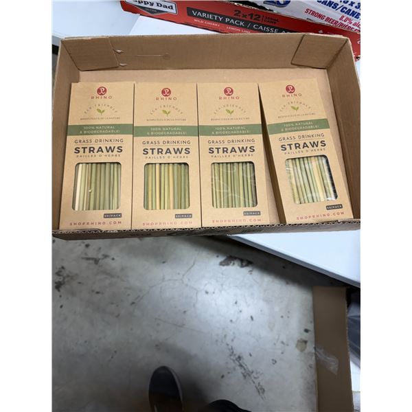 Grass straws