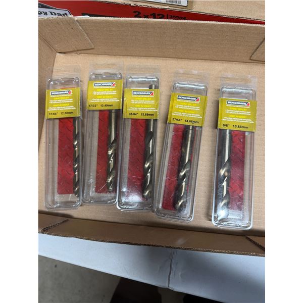 Cobalt drill, bits assorted size