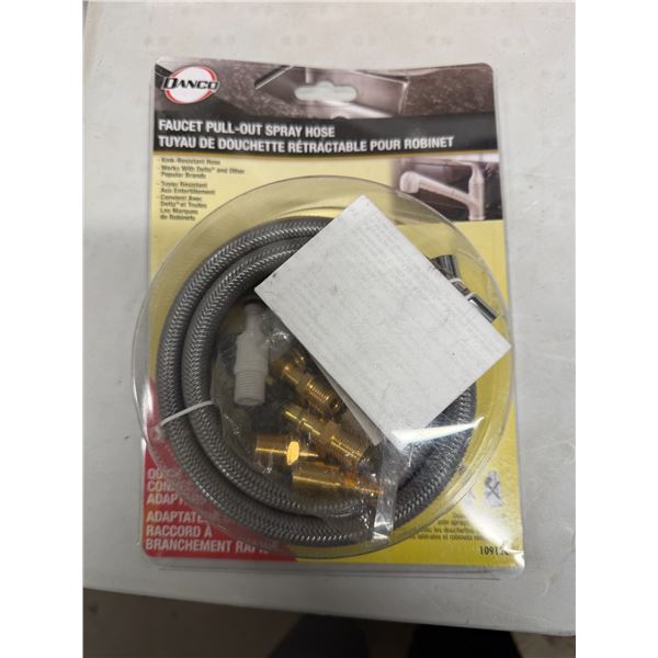Faucet pull out spray hose