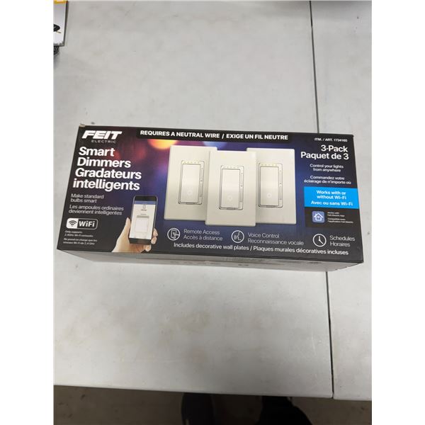 Smart dimmers three pack