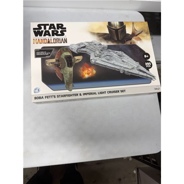 Star Wars the Mandalorian paper model kit
