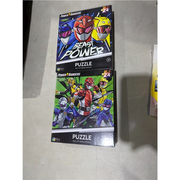 Power Rangers puzzles