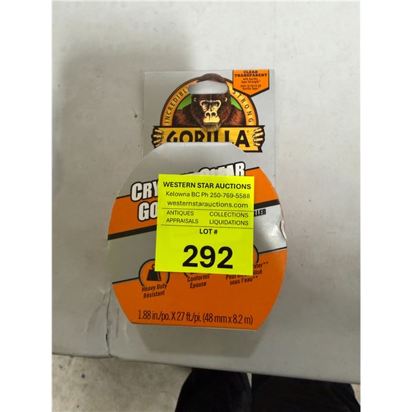 Gorilla clear, transparent tape