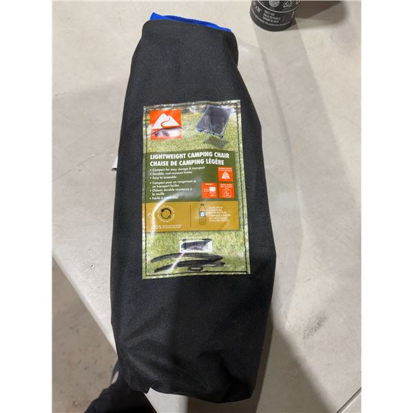 Lightweight camping chair