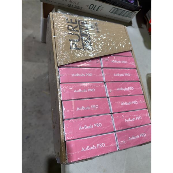Earbuds Pro pink 18 piece