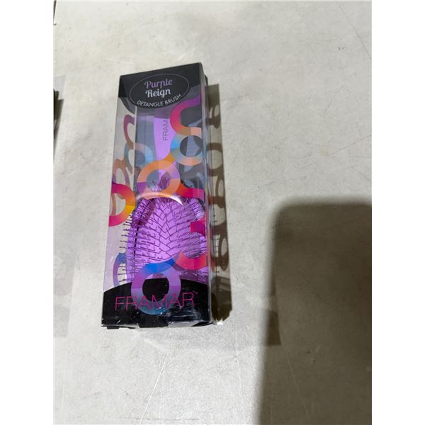 Purple REIGN detangler brush