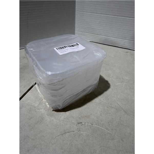 Three pack airtight container containers