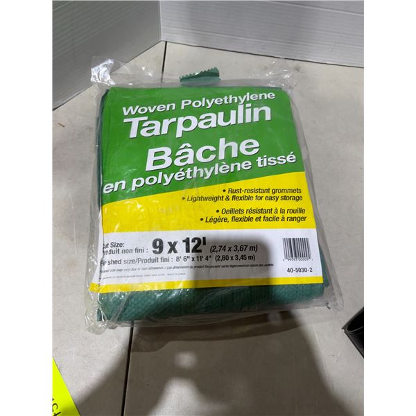 Tarp 9 x 12'