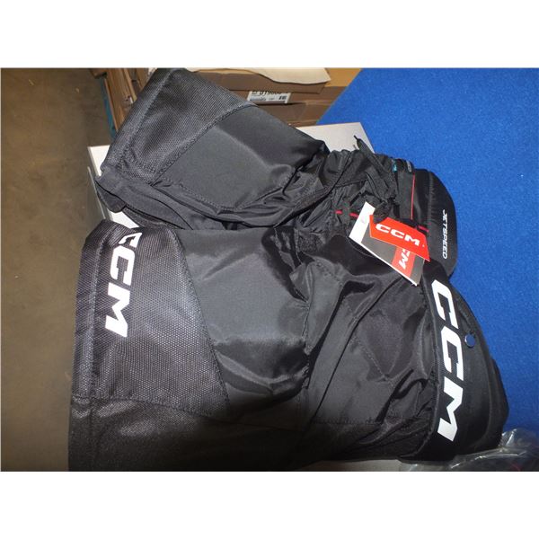 Black Senior Small CCM Hockey Pants