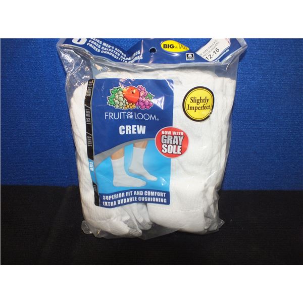 1 Pack Of 6 Men's Crew Socks