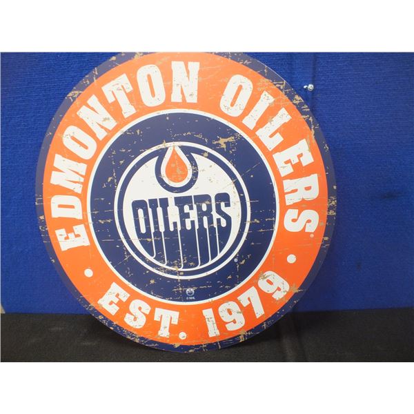 13 Round Oiler Signs