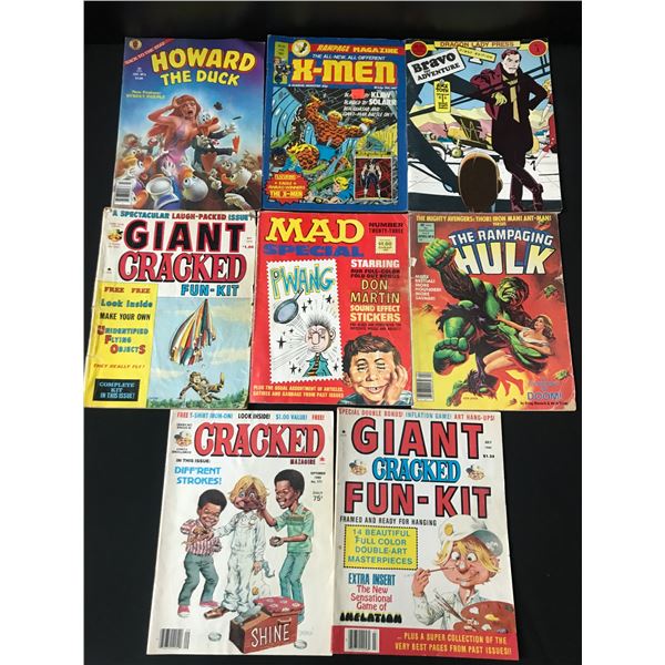 LOT OF 8 COMICS WITH DIFFERENT TITLES - VARIOUS PUBISHERS