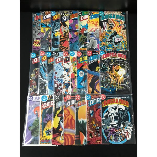 LARGE LOT OF OMEGA MAN COMICS - DC COMICS