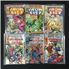 Image 1 : LOT OF 6 MARVEL COMICS INCLUDING IRON FIST AND SPIDERMAN