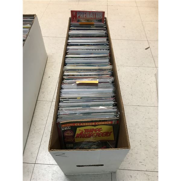 LONG BOX OF VARIOUS COMICS