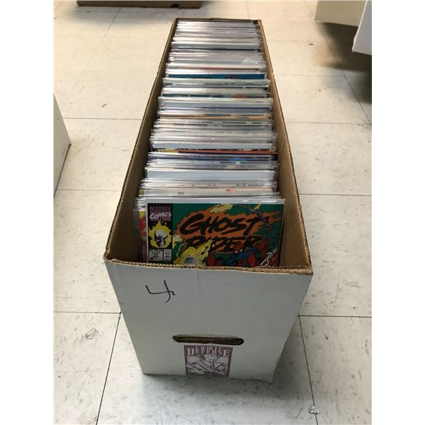 LONG BOX OF VARIOUS COMICS