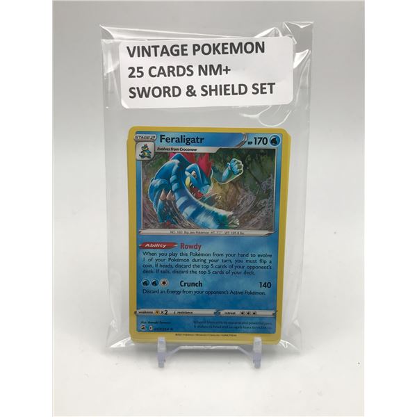 POKEMON TCG VINTAGE POKEMON 20+ CARDS NM+ SWORD AND SHIELD