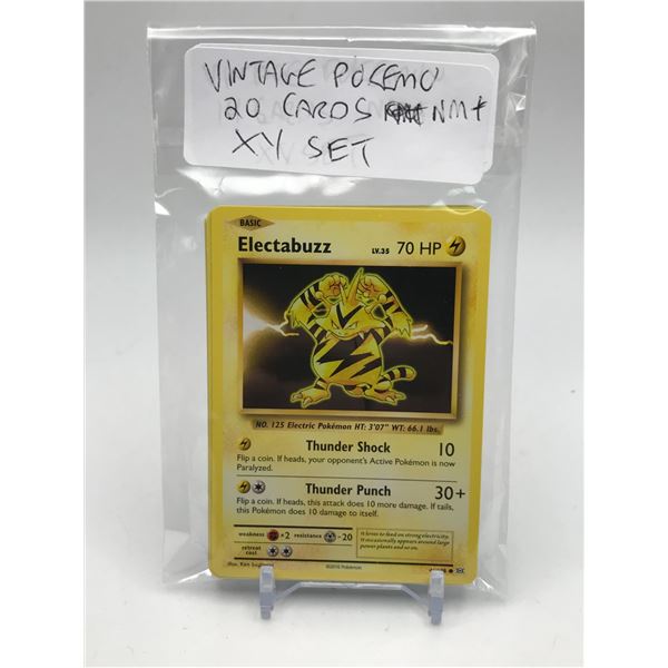 POKEMON TCG VINTAGE POKEMON 20 CARDS NM+ XY SET