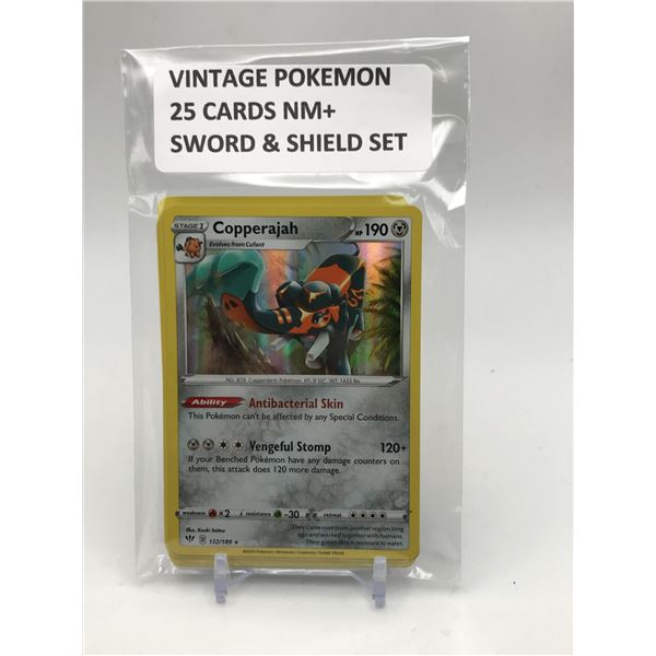 POKEMON TCG VINTAGE POKEMON 20 CARDS NM+ SWORD AND SHIELD