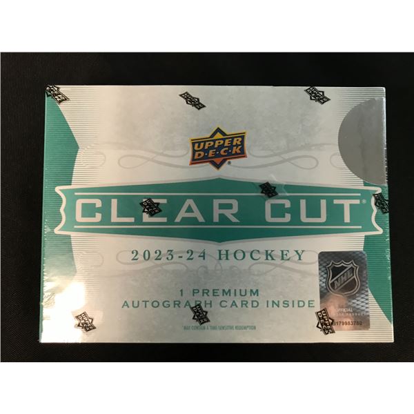 2023-22 UPPER DECK CLEAR CUT SEALED TRADING CARD BOX