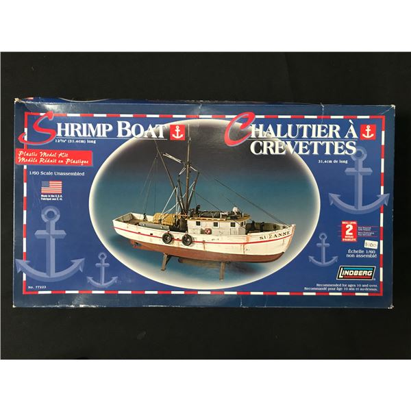SHRIMP BOAT 1/60  MODEL KIT IN ORIGINAL PACKAGING