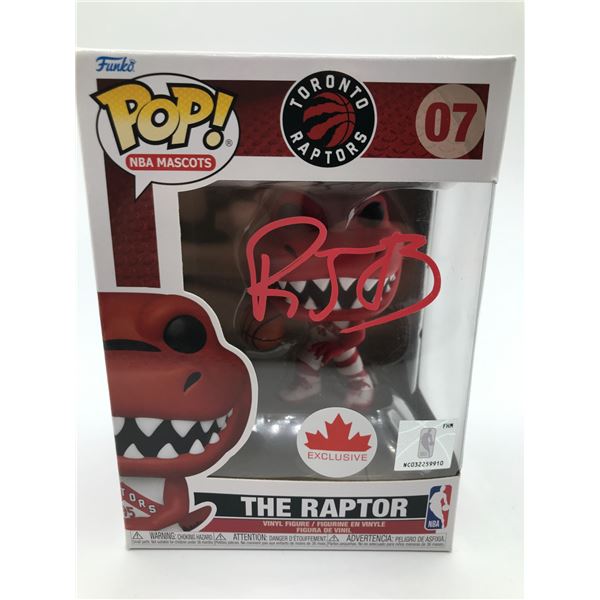 R. J BARRETT SIGNED RAPTORS FUNKO - ACE COA