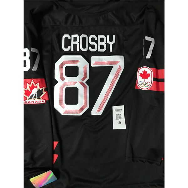 SIDNEY CROSBY SIGNED HOCKEY CANADA 2026 OLYMPIC JERSEY