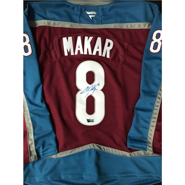 CALE MAKAR SIGNED COLORADO AVALANCHE JERSEY - ACE COA